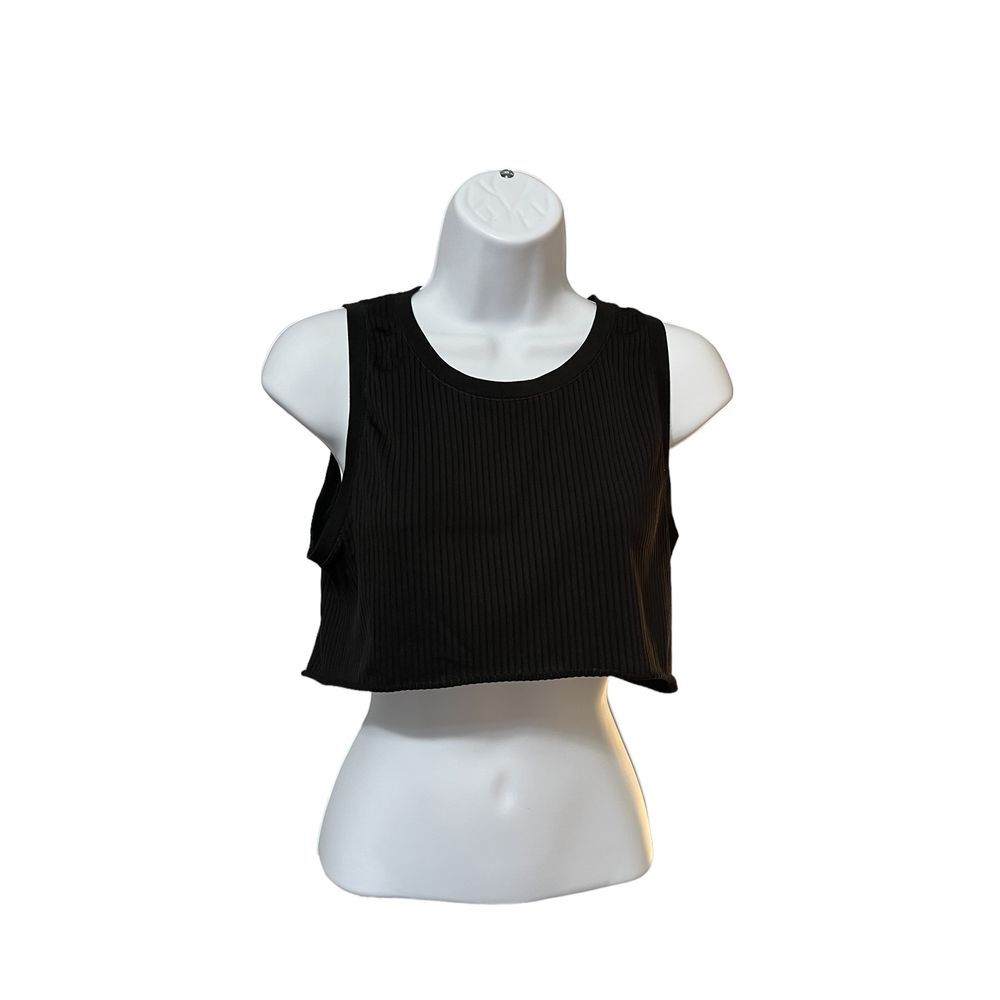 Athleta Women's Ribbed Crop Tank Top‎ Pullover Size M